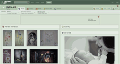 Desktop Screenshot of malina-art.deviantart.com
