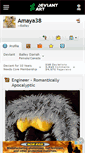 Mobile Screenshot of amaya38.deviantart.com