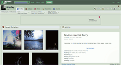 Desktop Screenshot of grayday.deviantart.com