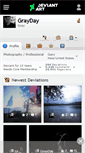 Mobile Screenshot of grayday.deviantart.com