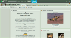 Desktop Screenshot of animalreferencephoto.deviantart.com