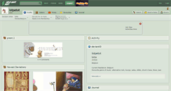 Desktop Screenshot of lotpetot.deviantart.com