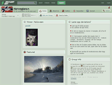 Tablet Screenshot of norwegians.deviantart.com