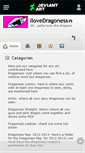 Mobile Screenshot of ilovedragoness.deviantart.com
