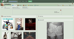Desktop Screenshot of lulithabrito.deviantart.com