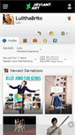 Mobile Screenshot of lulithabrito.deviantart.com
