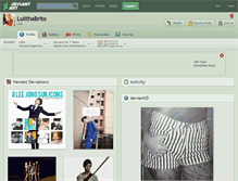 Tablet Screenshot of lulithabrito.deviantart.com