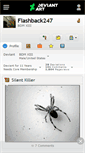 Mobile Screenshot of flashback247.deviantart.com