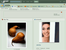 Tablet Screenshot of jericha.deviantart.com