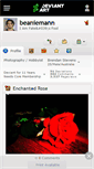 Mobile Screenshot of beaniemann.deviantart.com