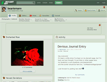 Tablet Screenshot of beaniemann.deviantart.com