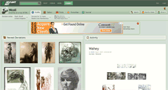 Desktop Screenshot of nicoll.deviantart.com