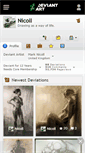 Mobile Screenshot of nicoll.deviantart.com
