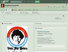 Tablet Screenshot of napoleon-dynamite.deviantart.com