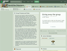 Tablet Screenshot of barelyfake-pokemon.deviantart.com