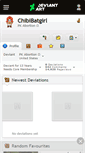 Mobile Screenshot of chibibatgirl.deviantart.com