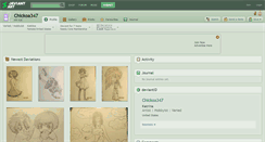 Desktop Screenshot of chickoa347.deviantart.com