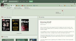 Desktop Screenshot of bysta.deviantart.com