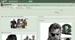 Desktop Screenshot of gabrielartist.deviantart.com