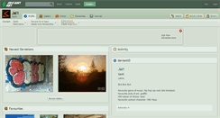 Desktop Screenshot of jai1.deviantart.com