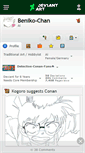 Mobile Screenshot of beniko-chan.deviantart.com