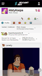 Mobile Screenshot of mistykoopa.deviantart.com