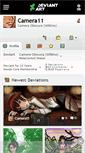 Mobile Screenshot of camera11.deviantart.com