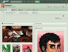 Tablet Screenshot of camera11.deviantart.com