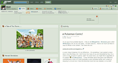 Desktop Screenshot of dext.deviantart.com