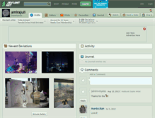 Tablet Screenshot of amirajuli.deviantart.com