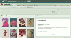 Desktop Screenshot of invaderzida.deviantart.com