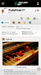 Mobile Screenshot of frubafreak17.deviantart.com