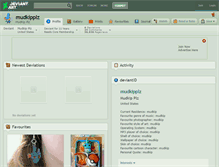 Tablet Screenshot of mudkipplz.deviantart.com