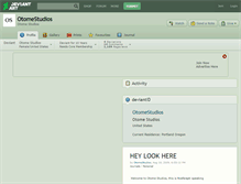 Tablet Screenshot of otomestudios.deviantart.com