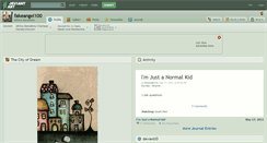 Desktop Screenshot of fakeangel100.deviantart.com