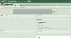 Desktop Screenshot of kyoukaramaou-fc.deviantart.com