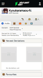 Mobile Screenshot of kyoukaramaou-fc.deviantart.com