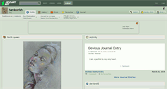 Desktop Screenshot of hardcorish.deviantart.com
