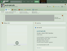 Tablet Screenshot of ecchi-kait-sith.deviantart.com