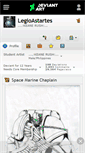 Mobile Screenshot of legioastartes.deviantart.com