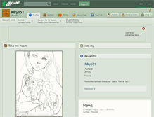 Tablet Screenshot of kikyo51.deviantart.com