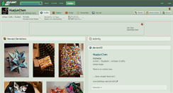 Desktop Screenshot of huajunchen.deviantart.com