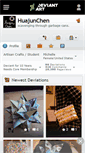 Mobile Screenshot of huajunchen.deviantart.com