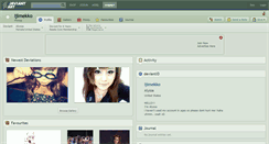 Desktop Screenshot of ijimekko.deviantart.com