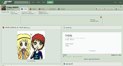 Desktop Screenshot of crazy-meimi.deviantart.com