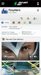 Mobile Screenshot of foxynero.deviantart.com