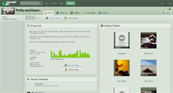 Desktop Screenshot of pretty-and-dead.deviantart.com