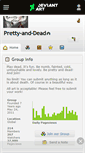 Mobile Screenshot of pretty-and-dead.deviantart.com