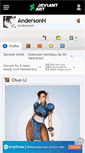 Mobile Screenshot of andersonh.deviantart.com
