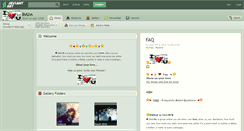 Desktop Screenshot of ilvu.deviantart.com